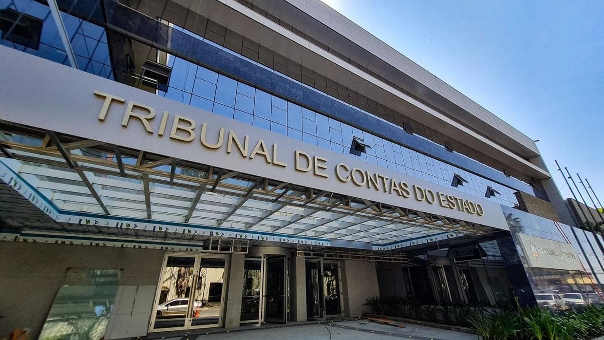 Fachada do Tribunal de Contas do Estado