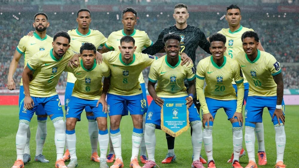 Foto Brasil goleia Coreia do Sul por 5 a 0 em amistoso para Copa de 2026
