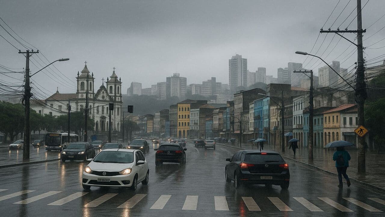 SALVADOR NA CHUVA 
