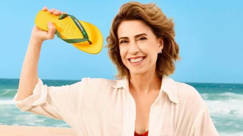Foto Campanha da Havaianas com Fernanda Torres segue no ar após polêmica