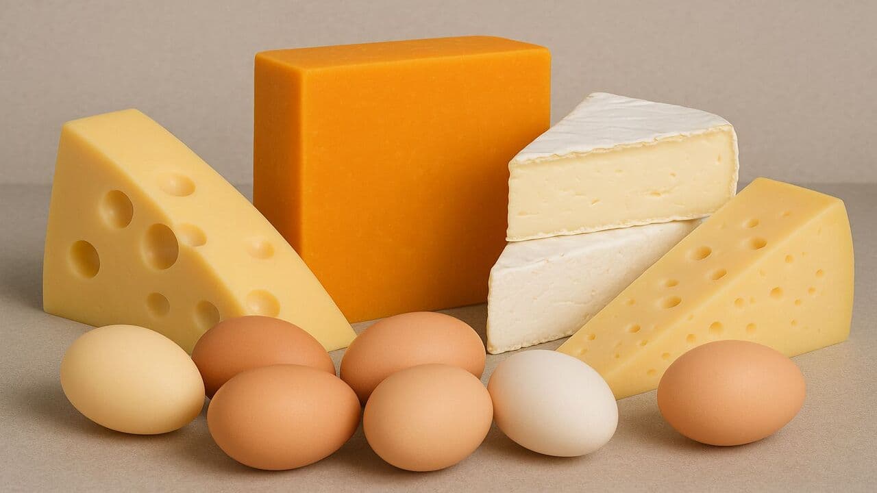 Foto Queijo colonial tem mais proteína que ovo